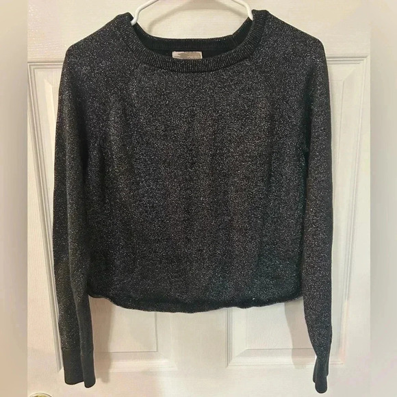 Forever 21 Sweaters - Forever 21 black glittery sweater